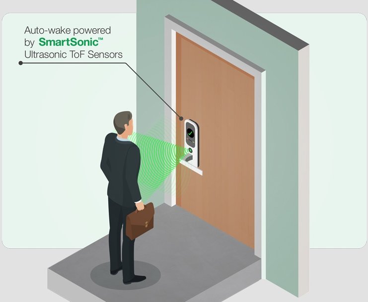TDK Extends Battery Life of Kaadas Smart Door Lock with SmartSonic™ ultra-low-power Time-of-Flight Sensors
